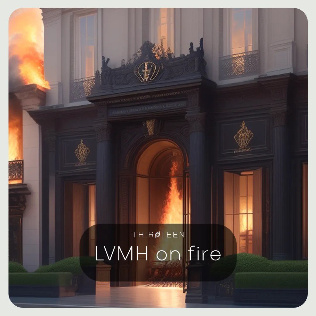 LVMH yanıyor